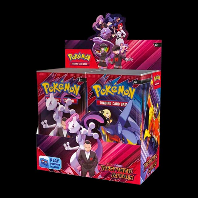 Pokémon Destined Rivals Booster Box - tillgänglig hos svenska återförsäljare